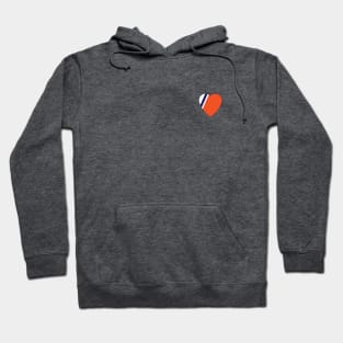 Love My Coastie Heart Logo Hoodie